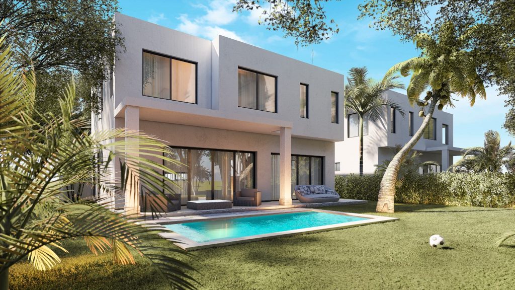 Proyecto de Villas en construcción de 3 habitaciones + estudio en VISTA CANA, Punta Cana – B   