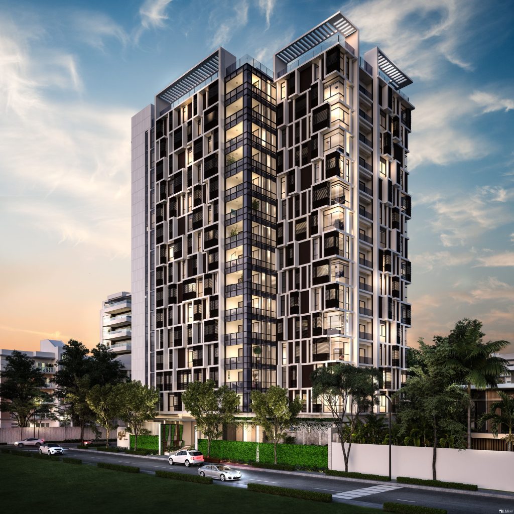 Proyecto de apartamentos en construcción de 3 habitaciones en La Julia – M