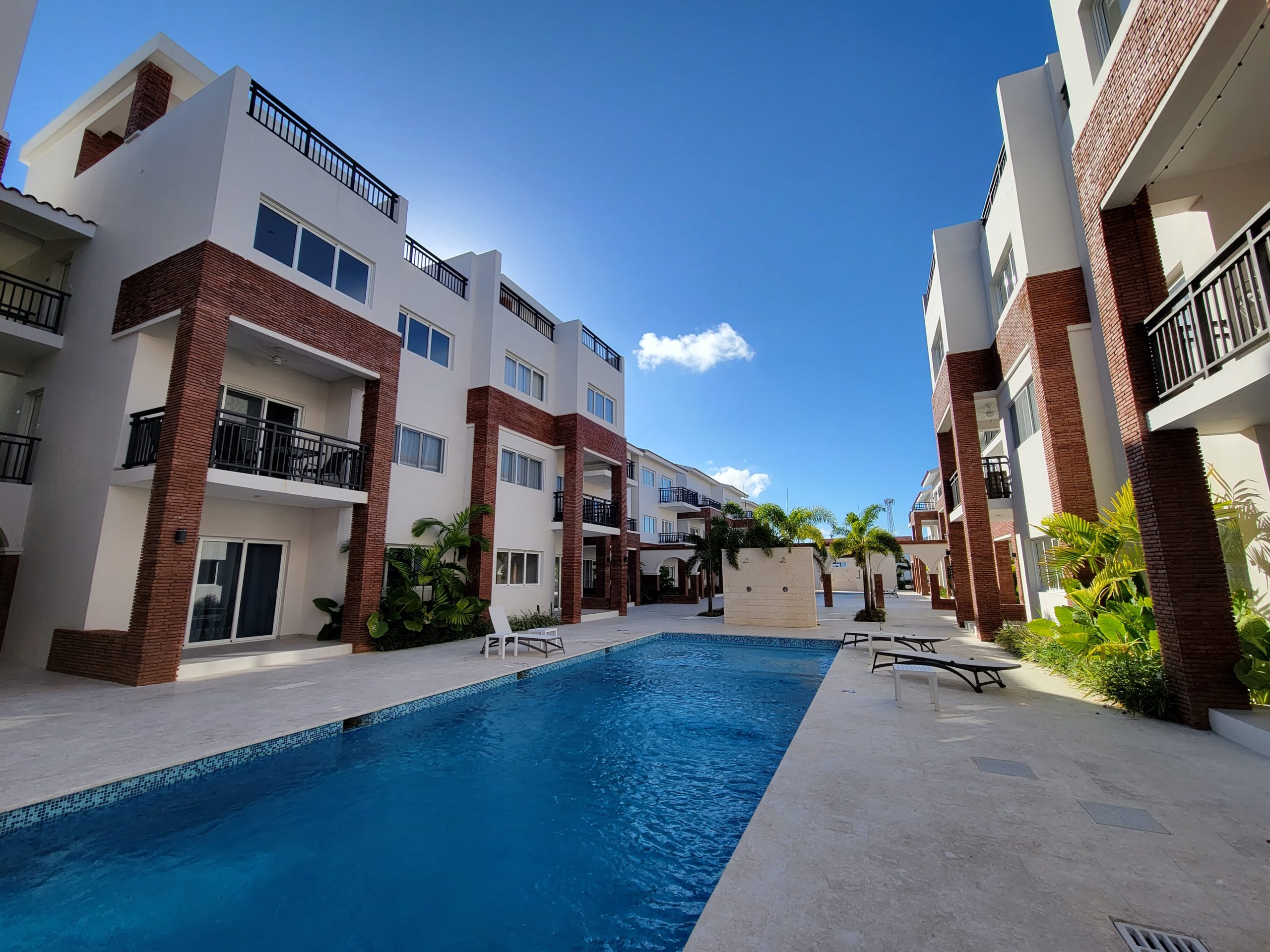 Apartamento en Punta Cana de 2 habitaciones a 10 minutos caminando de la playa