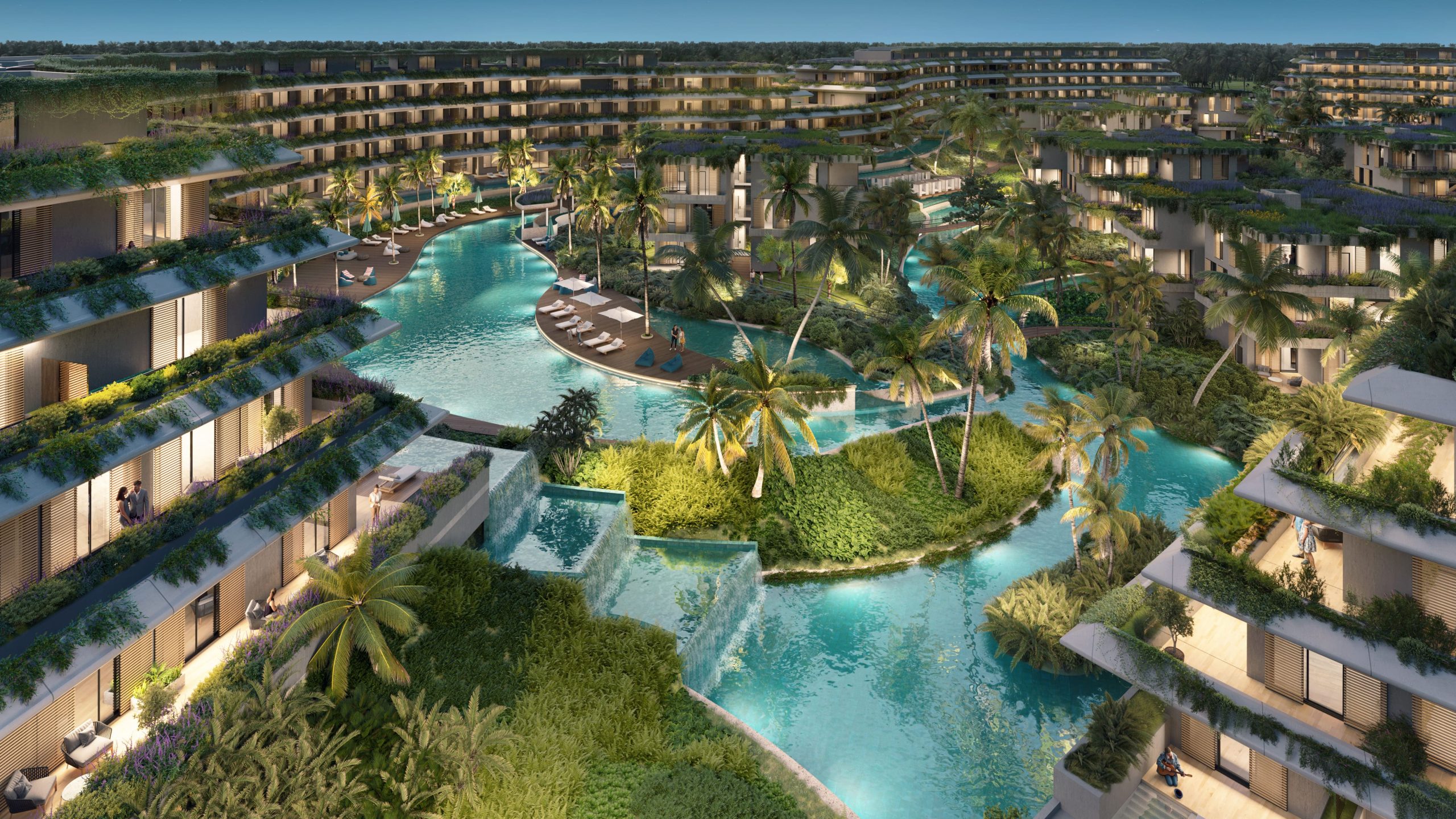 Proyecto de apartamentos en construcción de 2 habitaciones a 3 minutos de playa en Punta Cana – RI