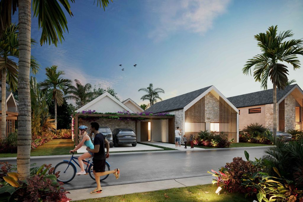 Proyecto de villas en construcción de 4 habitaciones en Vista Cana, Bávaro – S