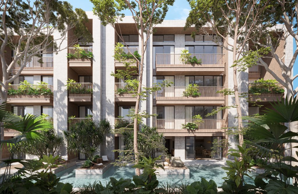 Apartamentos de 2 habitaciones en construcción ubicados en Downtown, Punta Cana – AA