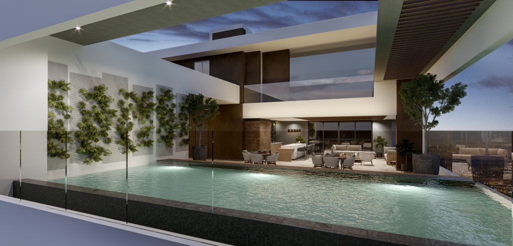 Apartamentos de 1 habitación en construcción en Winston Churchill, Santo Domingo – UL