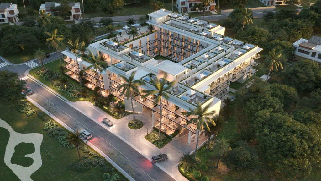 Apartamentos de 2 habitaciones en construcción en Cap Cana, Punta Cana – V