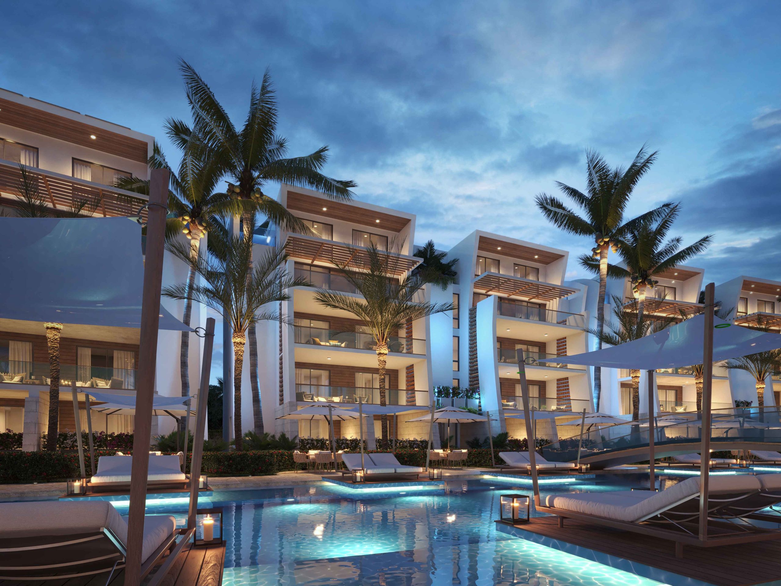 Apartamentos en construcción de 2 habitaciones en Vista Cana, Punta Cana – VW