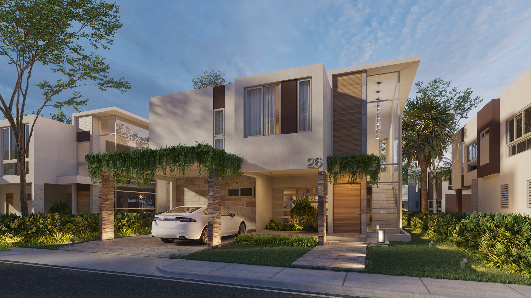 Proyecto de villas de 4 habitaciones en construcción en Cap Cana, Punta Cana – CA