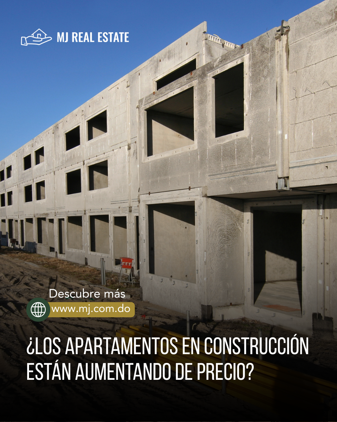 ¿Los apartamentos en construcción están aumentando de precio?