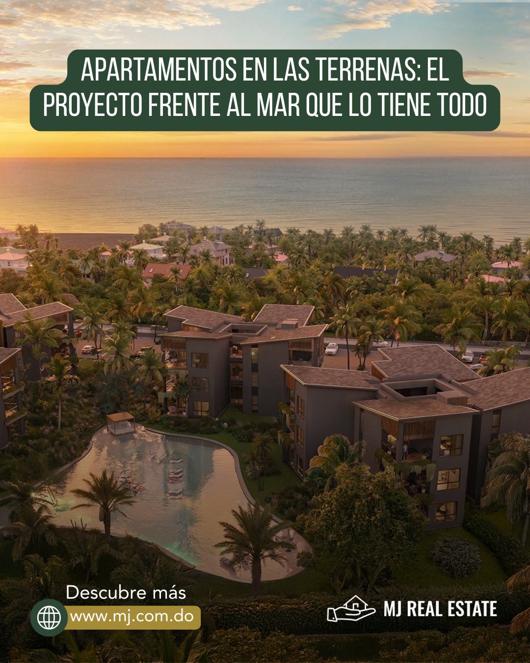 Apartamentos en Las Terrenas: El proyecto frente al mar que lo tiene TODO