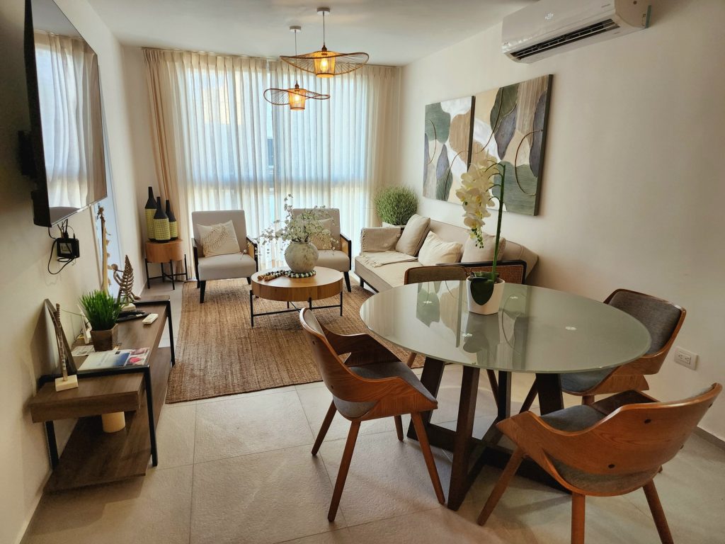 Exclusividad y confort: Apartamento amueblado frente al mar en Playa Nueva Romana